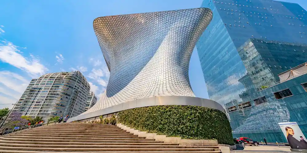 Museo Soumaya in the Polanco neighborhood of Mexico City